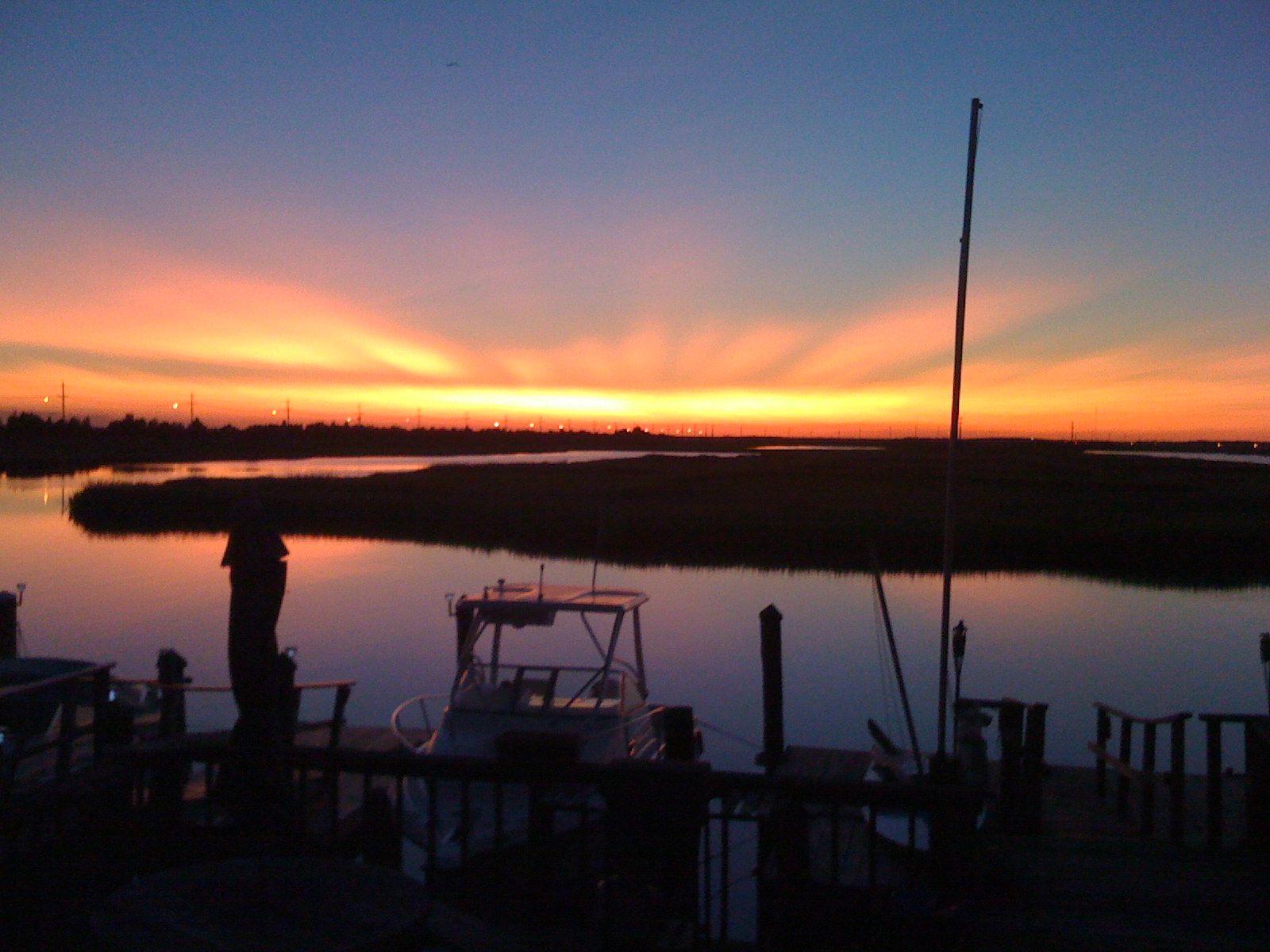 Sunset at Avalon House